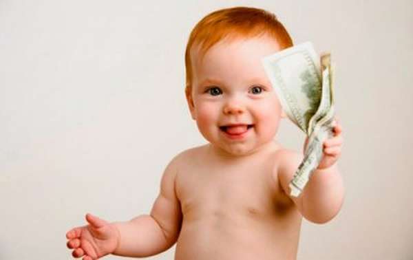Появление малыша и выплаты